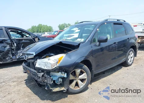 2014 Subaru Forester 2.5I Premium из США, поврежденный, VIN JF2SJAEC0EH470327